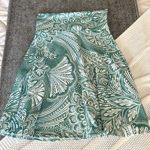 POOF New York Blue Floral Skirt